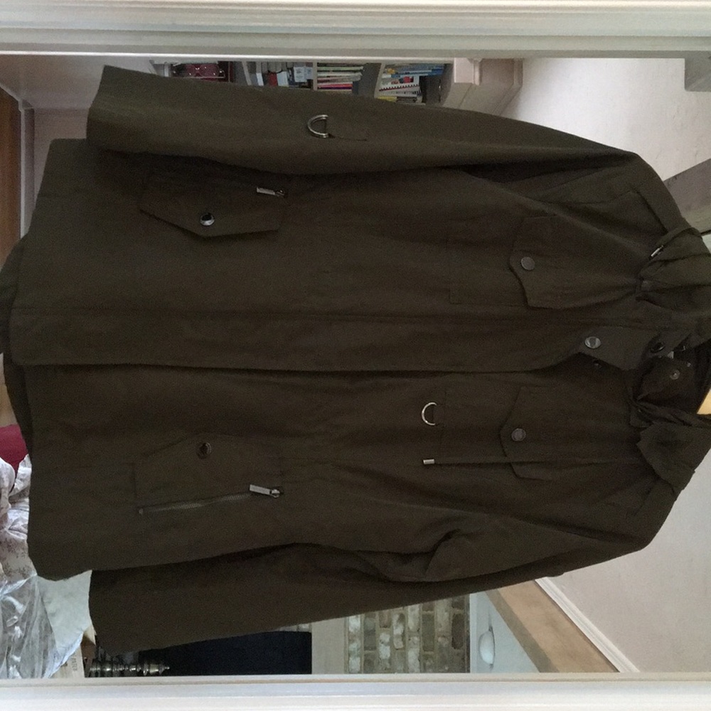 Michael Kors Missy Snap Front Jacket
